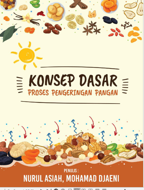 Konsep Dasar Proses Pengeringan Pangan